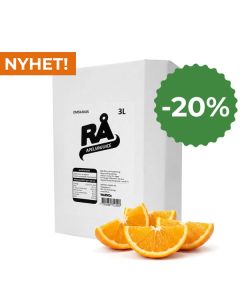 RÅ | Apelsinjuice på bag-in-box, 3 liter – ej från koncentrat