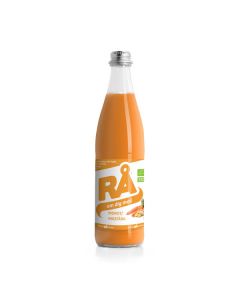 RÅ | Morot/Ingefära – juiceblandning på flaska, 50 cl, ekologisk