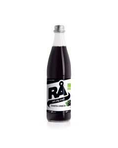 RÅ | Svarta vinbär - Svartvinbärsjuice på flaska, 50 cl, ekologisk