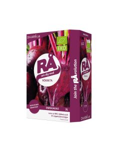 RÅ | Rödbeta - rödbetsjuice på bag-in-box, 3 liter, ekologisk